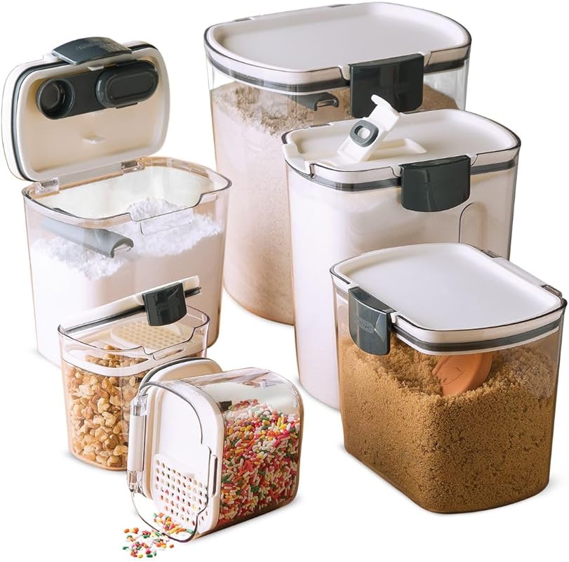 Progressive ProKeeper Baker's Airtight Kitchen Storage Canister Set