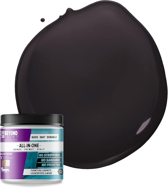 Beyond Paint Counter Top Paint, Charcoal Pint, No Stripping, Sanding, 