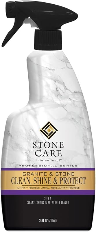 Stone Care International Granite & Stone Clean, Shine & Protect Spray,