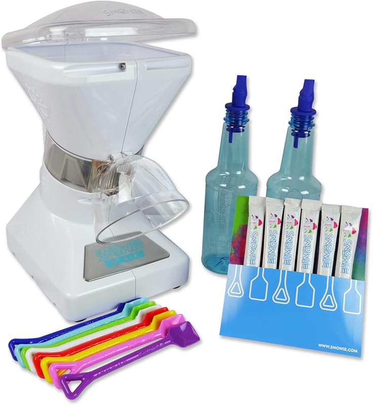 SNOWIE Little Snowie Max Premium Snow Cone Machine, Shaved Ice Maker w