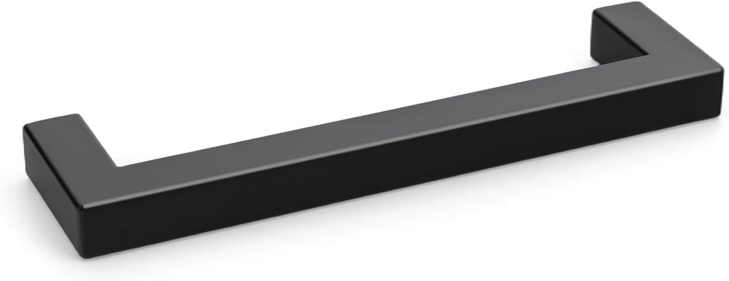 goldenwarm 10 Pack 5 Inch (128mm) Matte Black Stainless Steel Cabinet 
