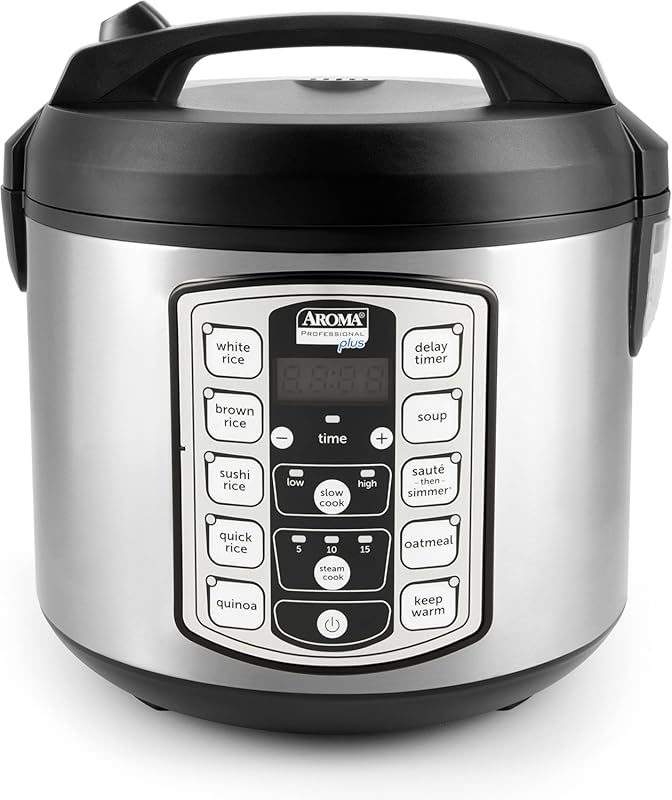Aroma Housewares ARC-5000SB Professional Plus Digital Rice Cooker: 20-