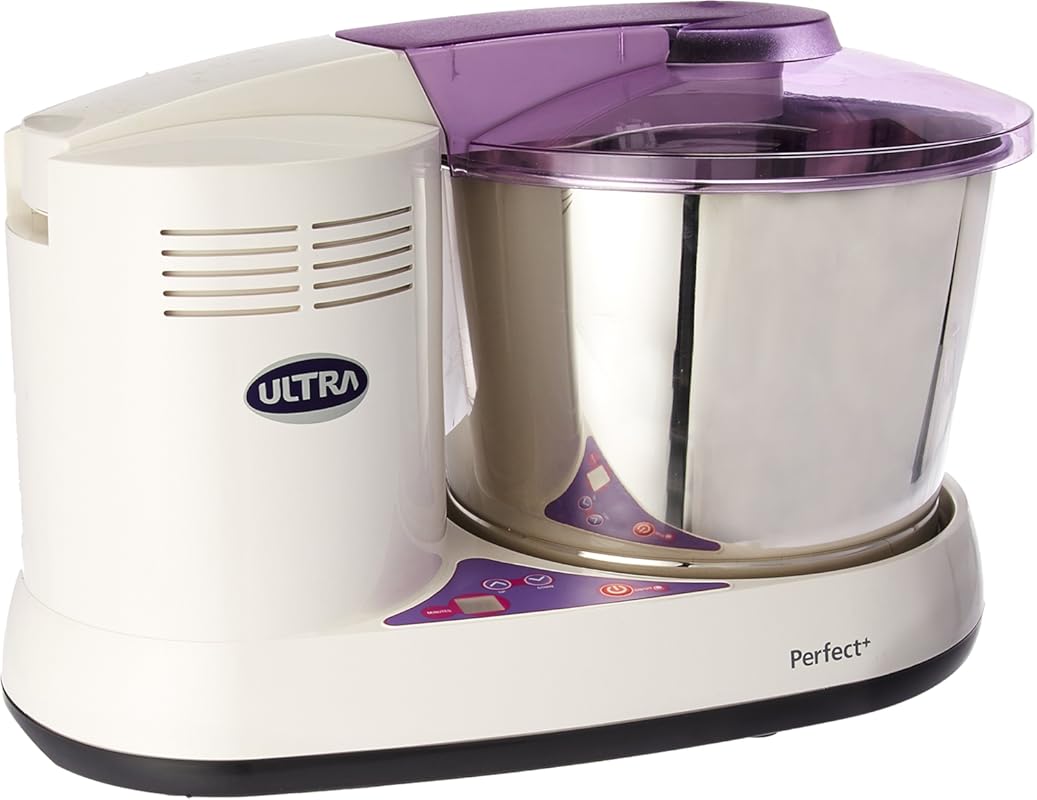 Ultra Perfect+ Table Top 2 Liter Wet Grinder with Atta Kneader, Digita