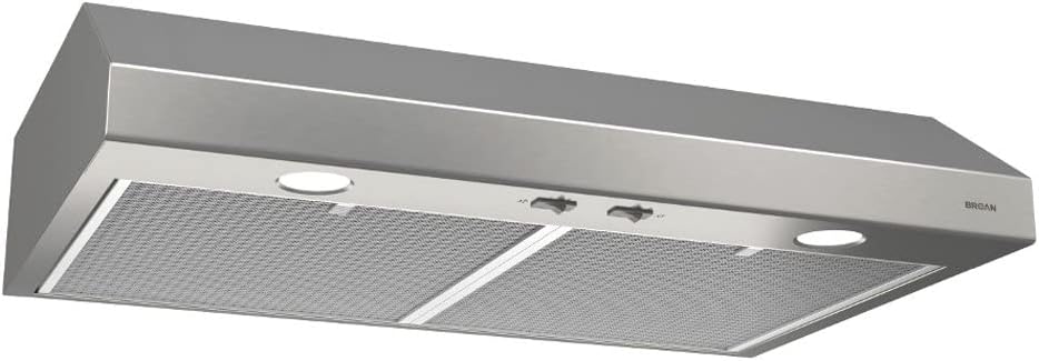 Broan-NuTone BCSD130SS Glacier 30-inch Under Cabinet Range Hood, 300 C