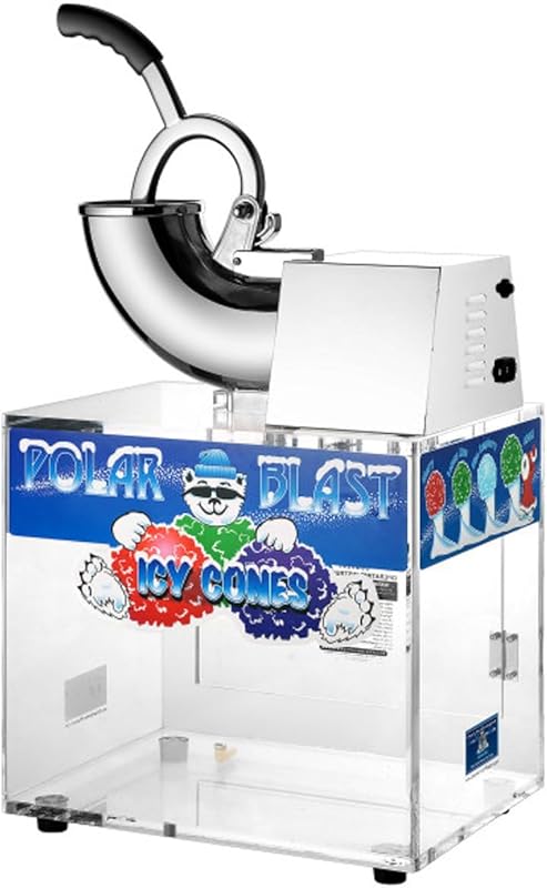 Great Northern Popcorn Polar Blast Snow Cone Machine, Acrylic Crushed