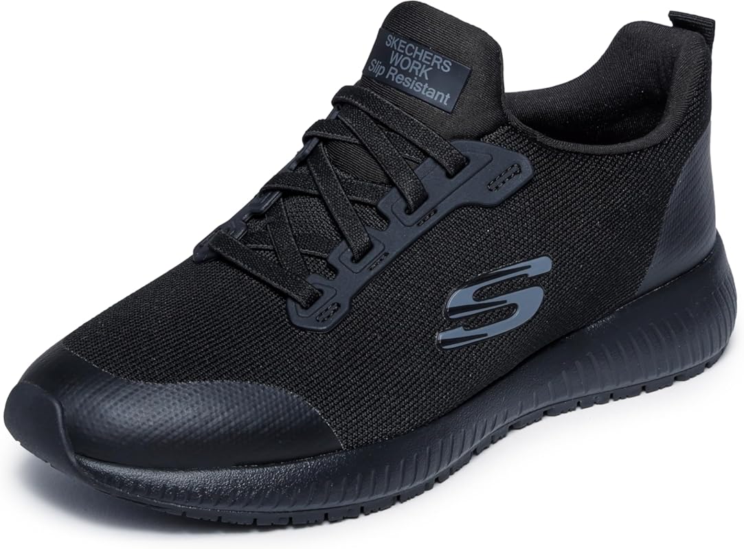 Skechers Women's Squad SR Slip-Resistant Food Service Shoes – Comforta