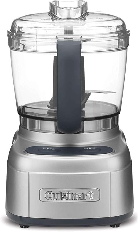 Cuisinart ECH-4SV Elemental 4-Cup Chopper Grinder, Compact Design for 
