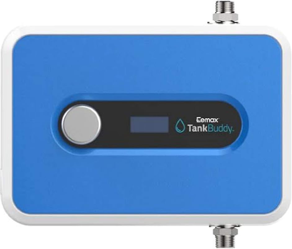 Eemax TankBuddy Blue Electric Water Heater Booster for Enhanced Tank C
