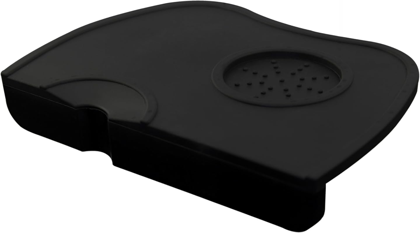 Apexstone Silicone Coffee Tamper Mat 8x6 Inch, Durable Espresso Tampin