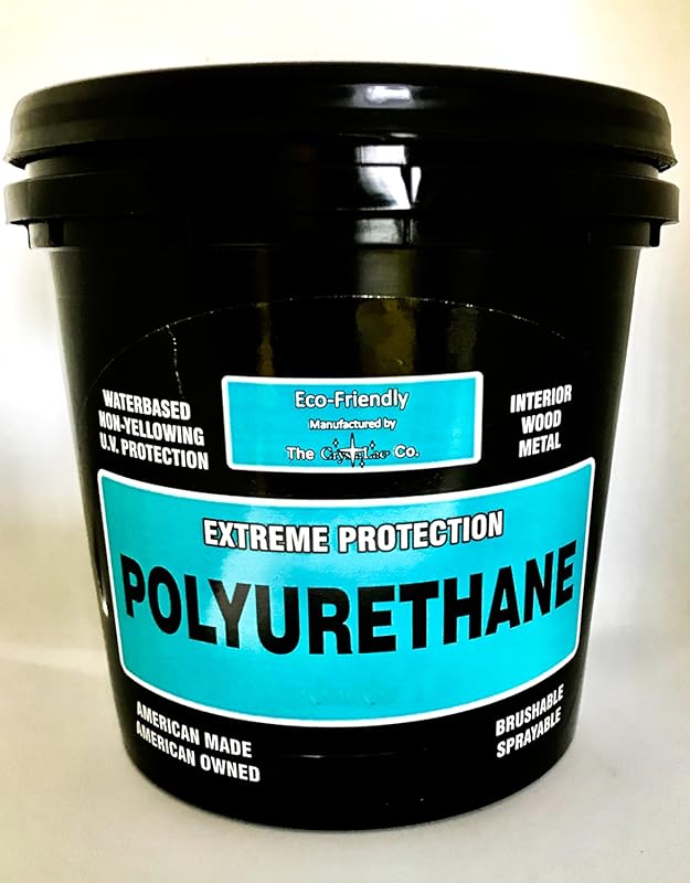 CrystaLac Extreme Protection Water Based Polyurethane Satin Finish, Du