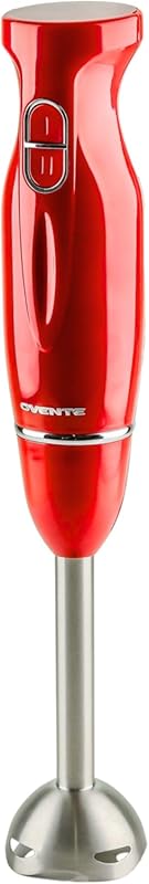 OVENTE 300W Corded Immersion Hand Blender with 2 Speeds & Stainless St