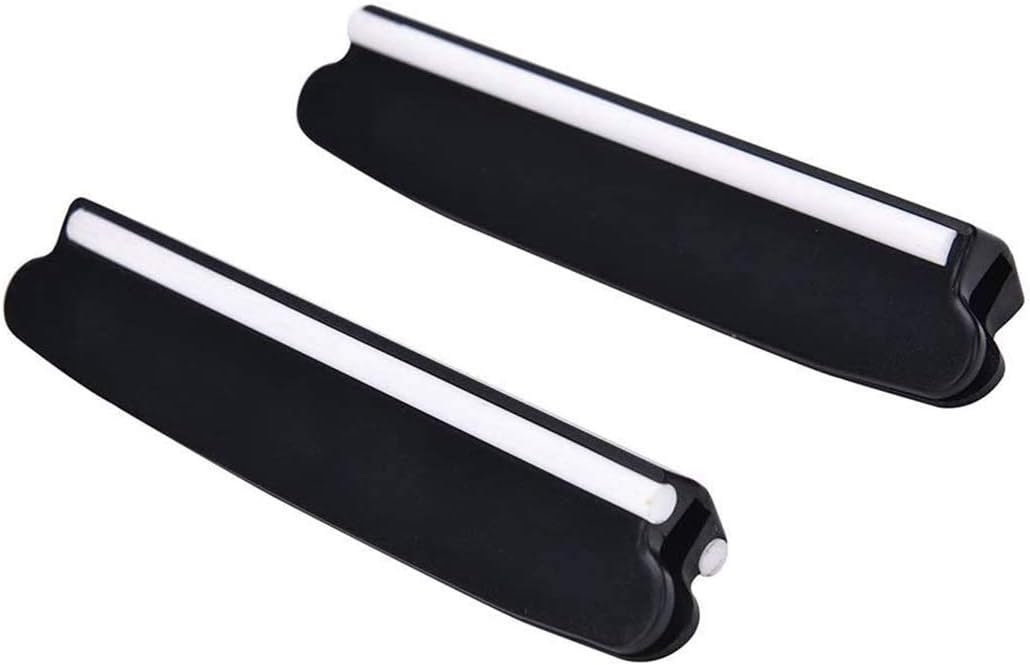 Professional Knife Sharpening Angle Guide for Whetstone, Black 2-Pack,