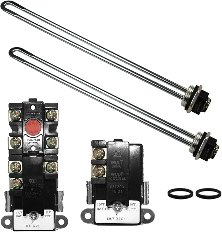 EWH-01 Electric Water Heater Tune-Up Kit with Two 4500W 240V Heating E