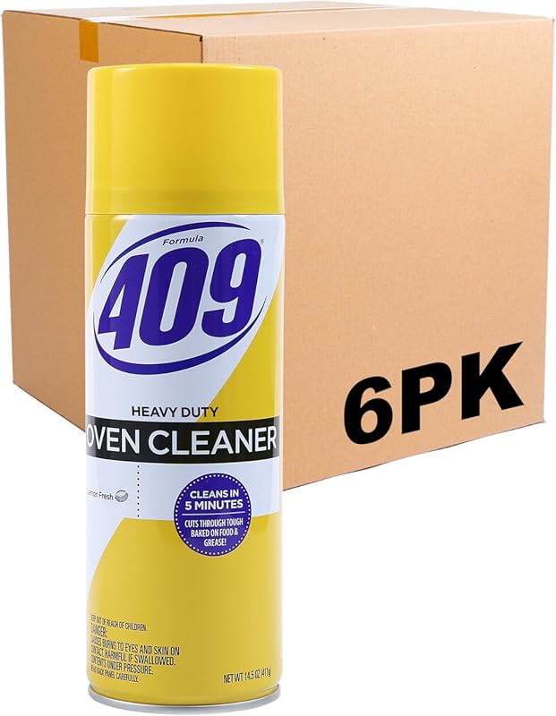 Formula 409 Heavy Duty Spray-On Oven Cleaner, Lemon Scent, Cuts Grease