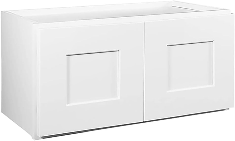 Design House Brookings Shaker Unassembled Bridge Wall Kitchen Cabinet,