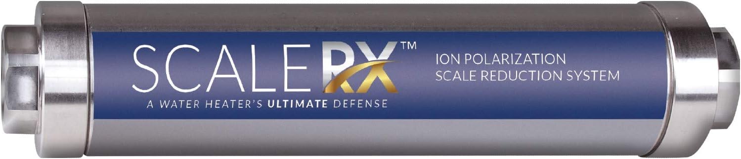 ScaleRX ¾-Inch Water Heater Descaler and Scale Prevention System for R