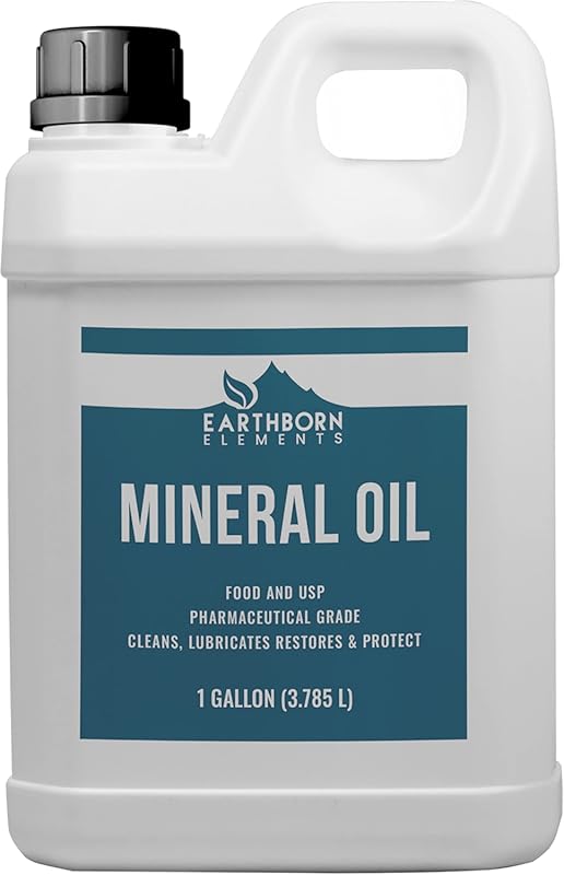 Earthborn Elements 1 Gallon Food Grade Mineral Oil: Pure, Undiluted, a