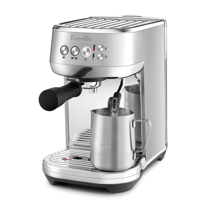Breville Bambino Plus Espresso Machine BES500BSS with Automatic Milk F