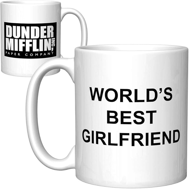 CJ Artisans 'World's Best Girlfriend' 11oz Ceramic Coffee Mug, Ideal R
