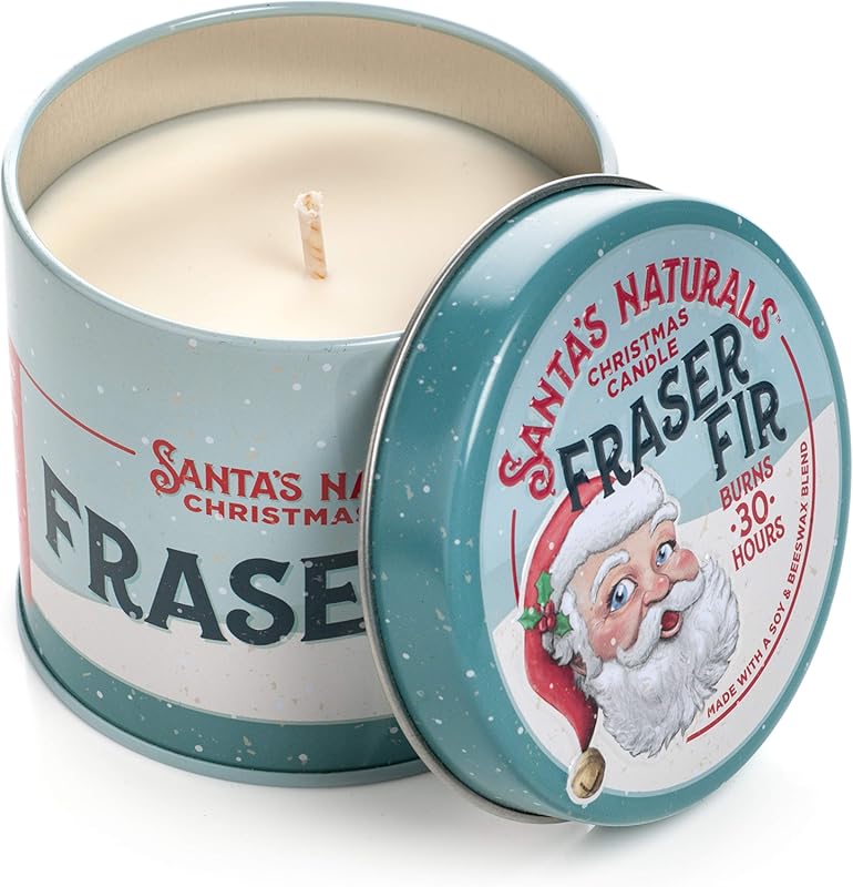 Santa's Naturals Fraser Fir Christmas Candle