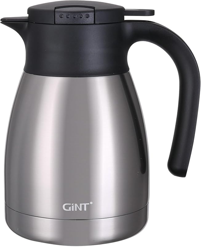 GiNT 34oz Thermal Coffee Carafe 1L – Double Walled Vacuum Insulated St
