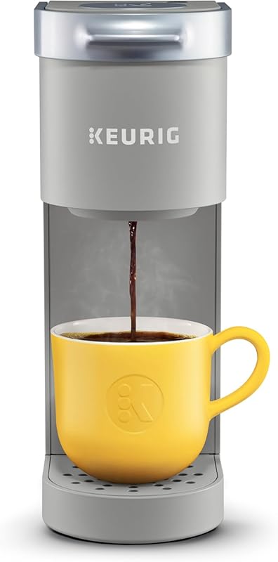 Keurig K-Mini Single Serve K-Cup Coffee Maker: 6-12oz Brew, Cord Stora