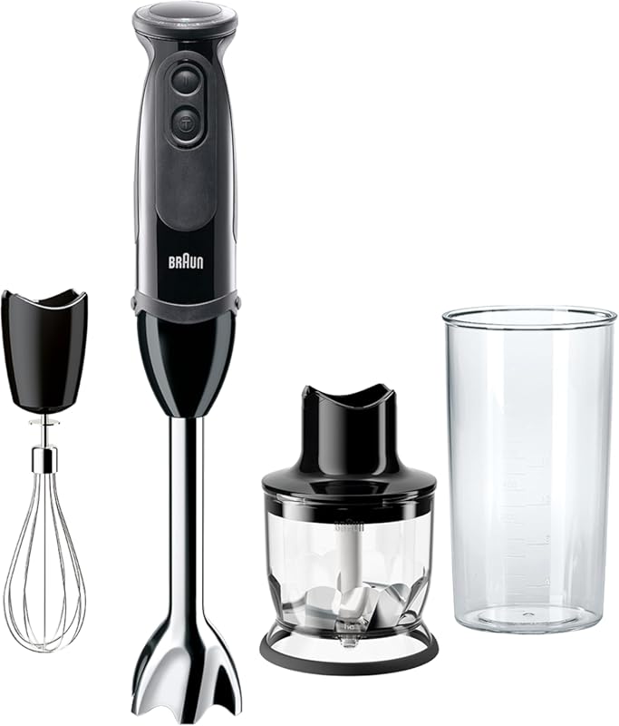 Braun MQ5025 Multiquick Vario Hand Blender for Smoothies, Soups and Ba
