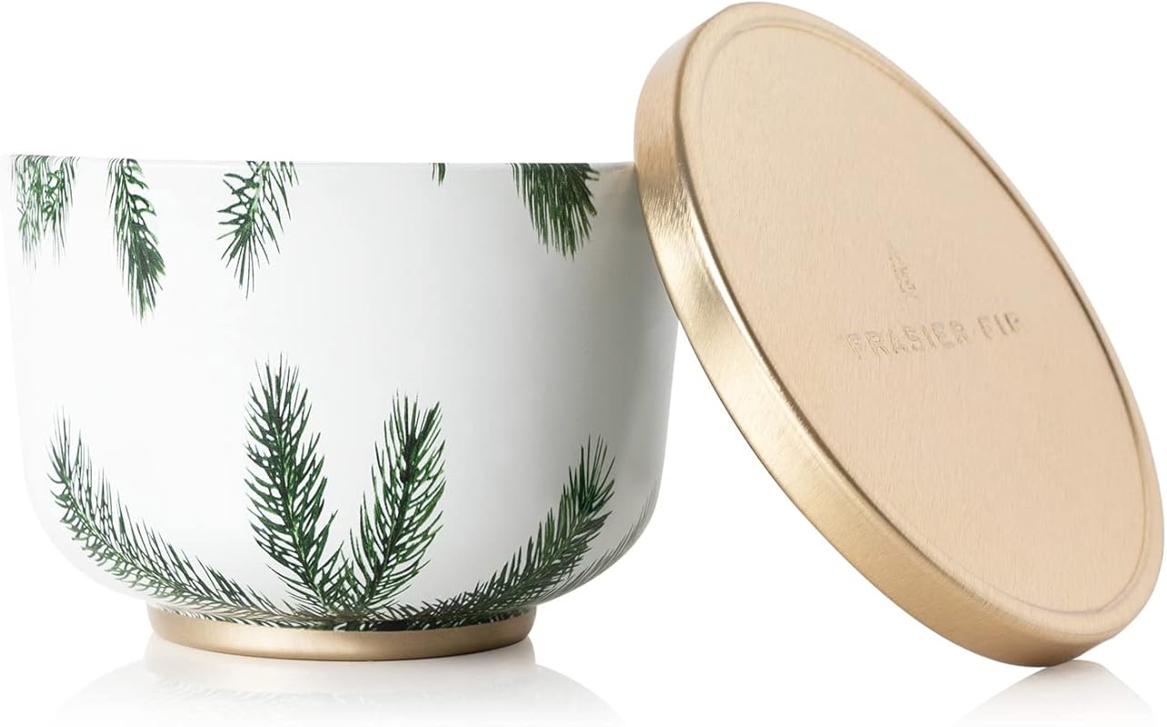 Thymes Frasier Fir Scented Candle 6.5 oz Tin