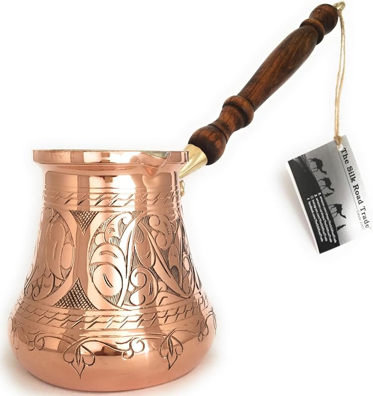 PC Series XXLarge 28oz Thickest Solid Copper Hand-Engraved Turkish Gre