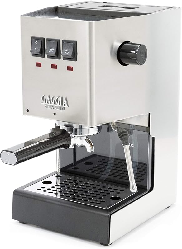Gaggia RI9380/46 E24 Espresso Machine, Brushed Stainless Steel, for Au
