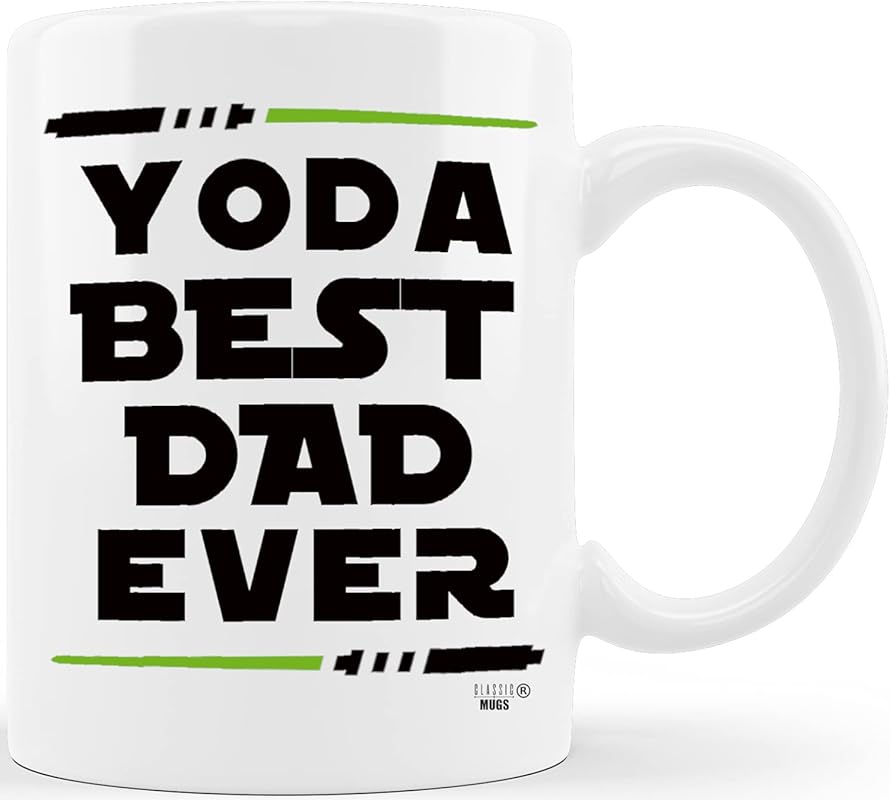 Funny Best Dad Ever Novelty Coffee Mug - Gag Gift for Father's Day, Bi