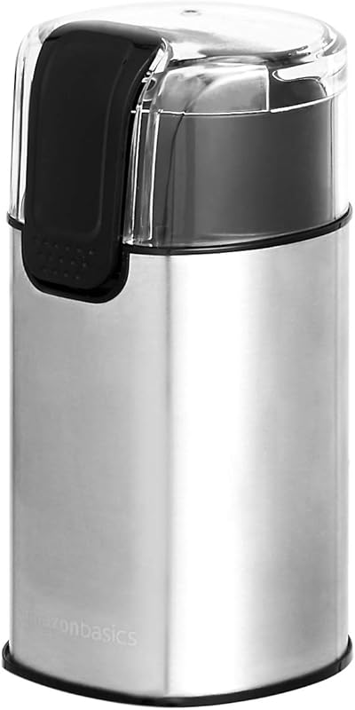 Amazon Basics Electric Coffee & Spice Grinder with Heavy-Duty Stainles