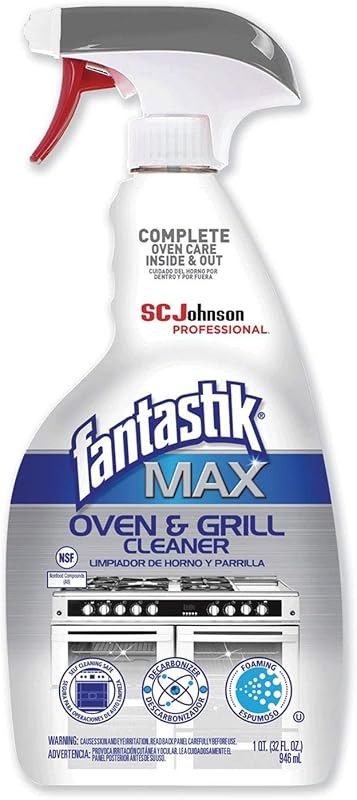SC Johnson Professional Fantastik Max Oven & Grill Cleaner Spray, 32 F