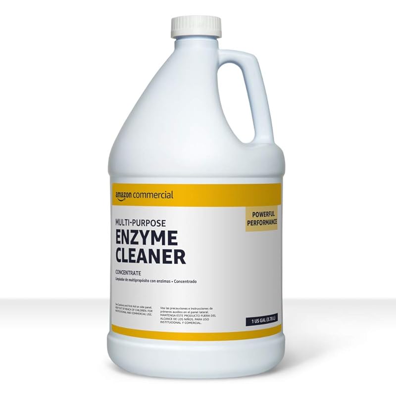 AmazonCommercial Multi-Purpose Enzyme Cleaner, Stain & Odor Remover fo