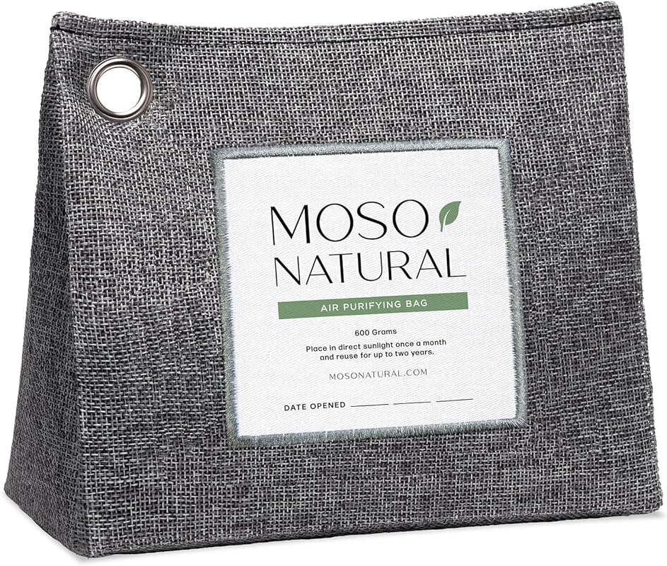 Moso Natural 600g Premium Bamboo Charcoal Odor Absorber for Large Room