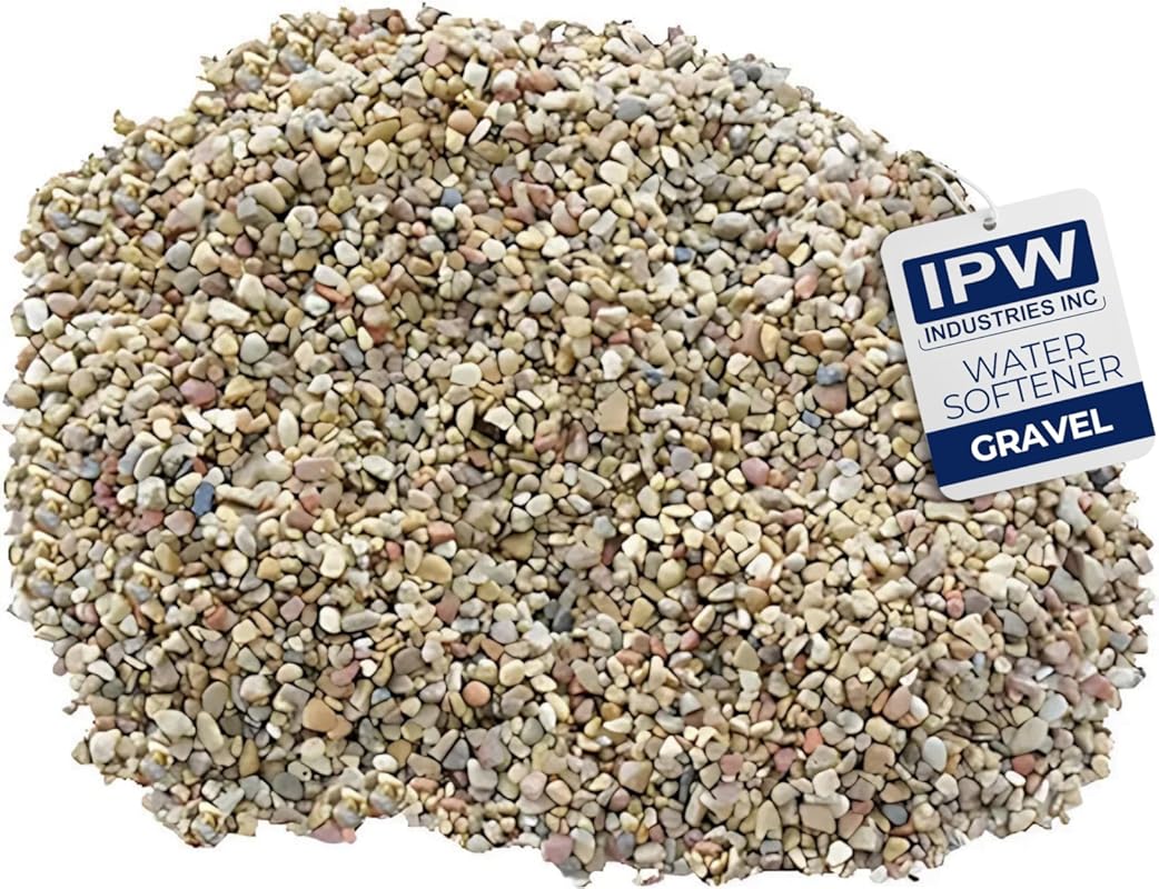 IPW Industries Water Softener Gravel, Garnet Filter Bed Media for Wate