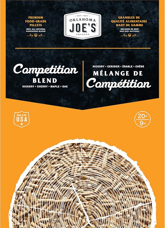 Oklahoma Joe's Competition Blend All-Natural Hardwood Pellets for Smok