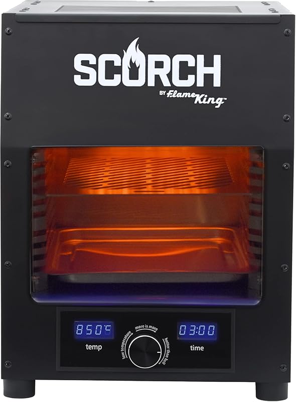 Flame King Scorch Smokeless Infrared Electric Broiler, Indoor Use Kitc