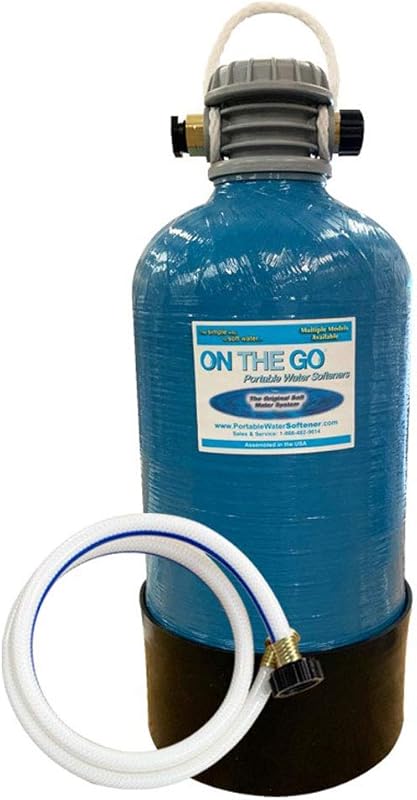 On The Go OTG4-VM-DBLSOFT Portable 16,000 Grain Water Softener with Sa