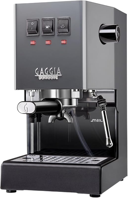 Gaggia RI9380/51 Classic Evo Pro Espresso Machine, Industrial Grey, Sm