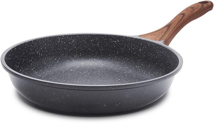 SENSARTE 9.5 Inch Nonstick Frying Pan Skillet with Swiss Granite Coati