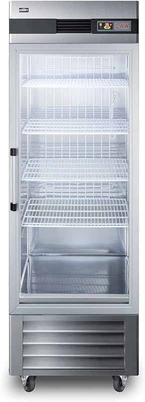 Summit Appliance SCR23SSG Commercial Reach-In Refrigerator, 23 Cu.Ft.,