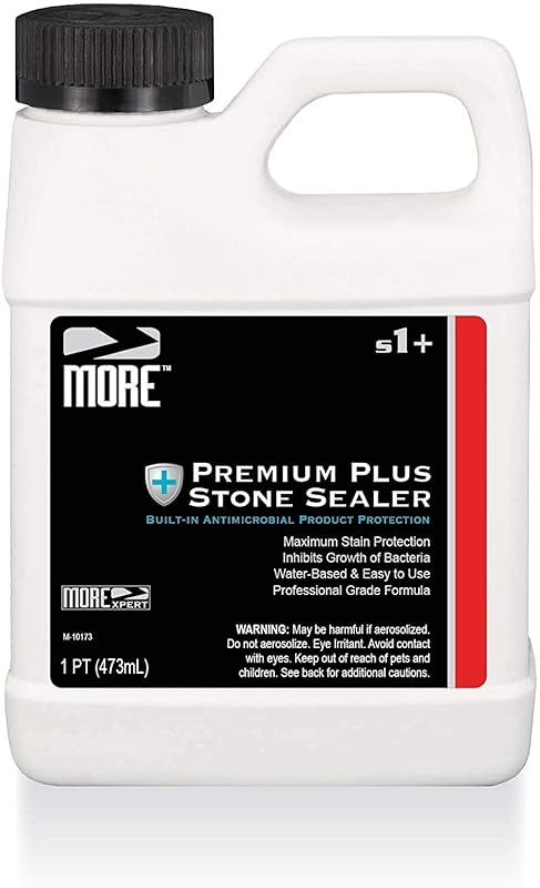 MORE Premium Plus 16oz Stone Sealer Protector for Natural Stone, Marbl