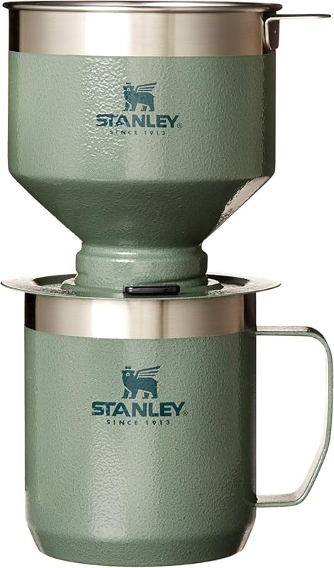 STANLEY Perfect Brew Pour Over Set: 12oz Camp Mug, Reusable Filter, In