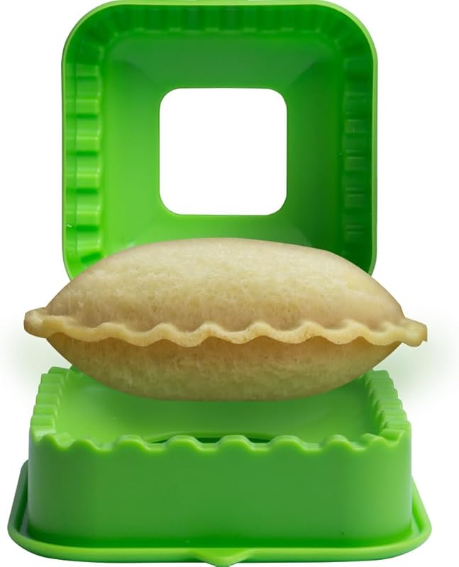 Crustless Sandwich Cutter and Sealer for Kids' Lunchboxes and Bento Bo