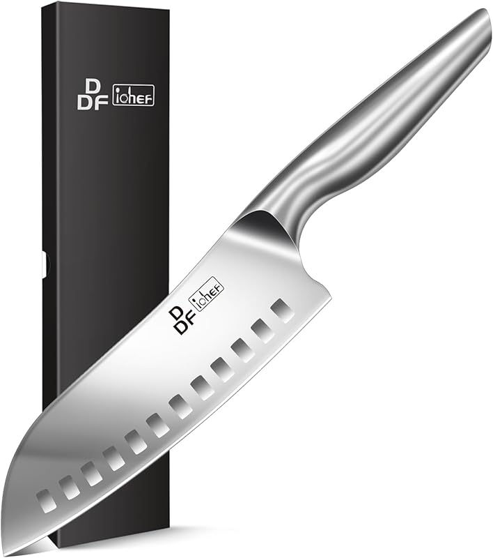 DDF iohEF 7 Inch Chef's Knife - Japanese Stainless Steel Professional 