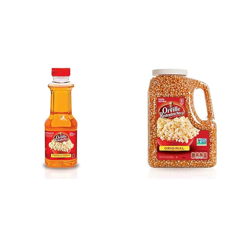 Orville Redenbacher's Popping Bundle: Premium Popcorn Oil (6-Pack) wit