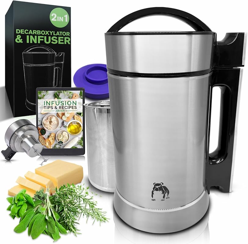 EdiWhip Magical Infuser Machine: Decarboxylator, Butter Maker & Herb I