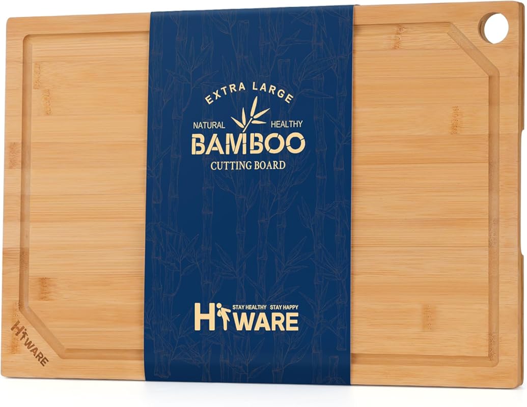 Hiware Extra Large Bamboo Cutting Board (18