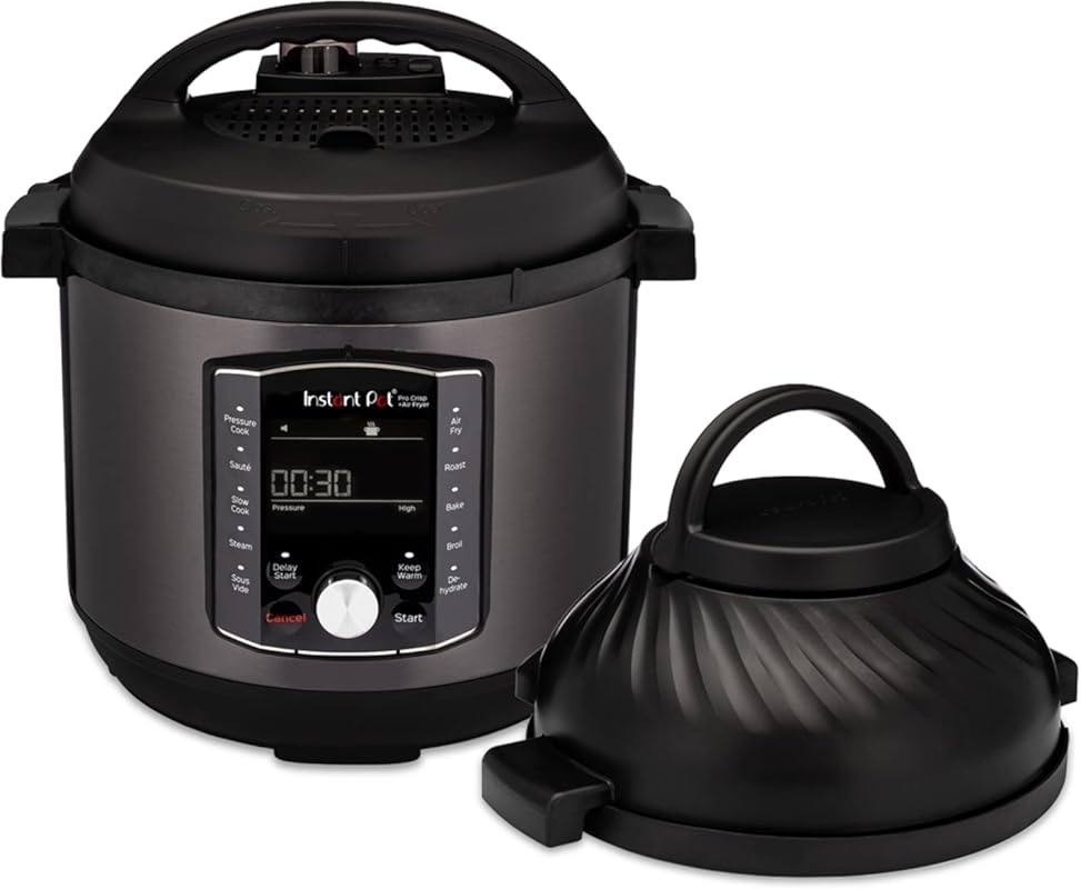 Instant Pot Pro Crisp 8 Quart 11-in-1 Air Fryer & Electric Pressure Co